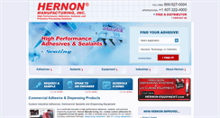 Desktop Screenshot of hernon.com